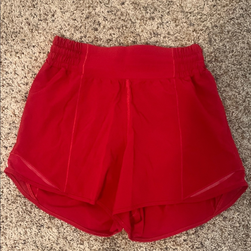 Red Women's Shorts